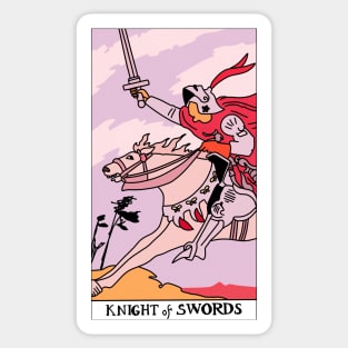 Knight of Swords Sticker